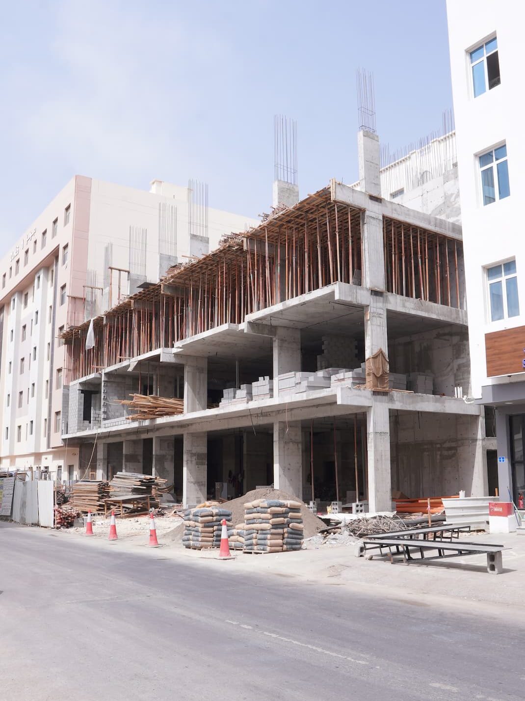 Building begins
