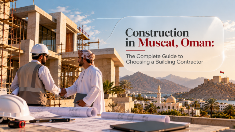 Construction in Muscat, Oman: The Complete Guide to Choosing a Building Contractor