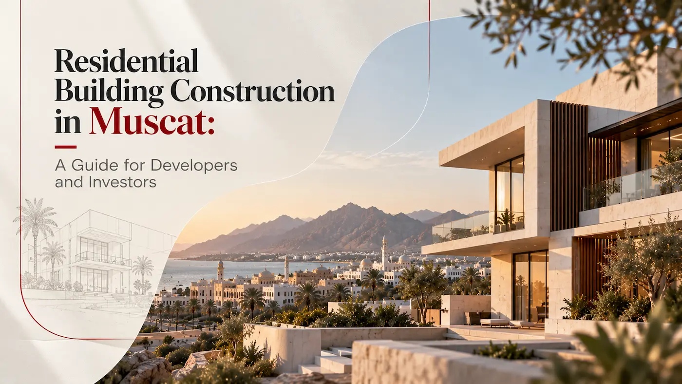 Residential Building Construction in Muscat: A Guide for Developers and Investors